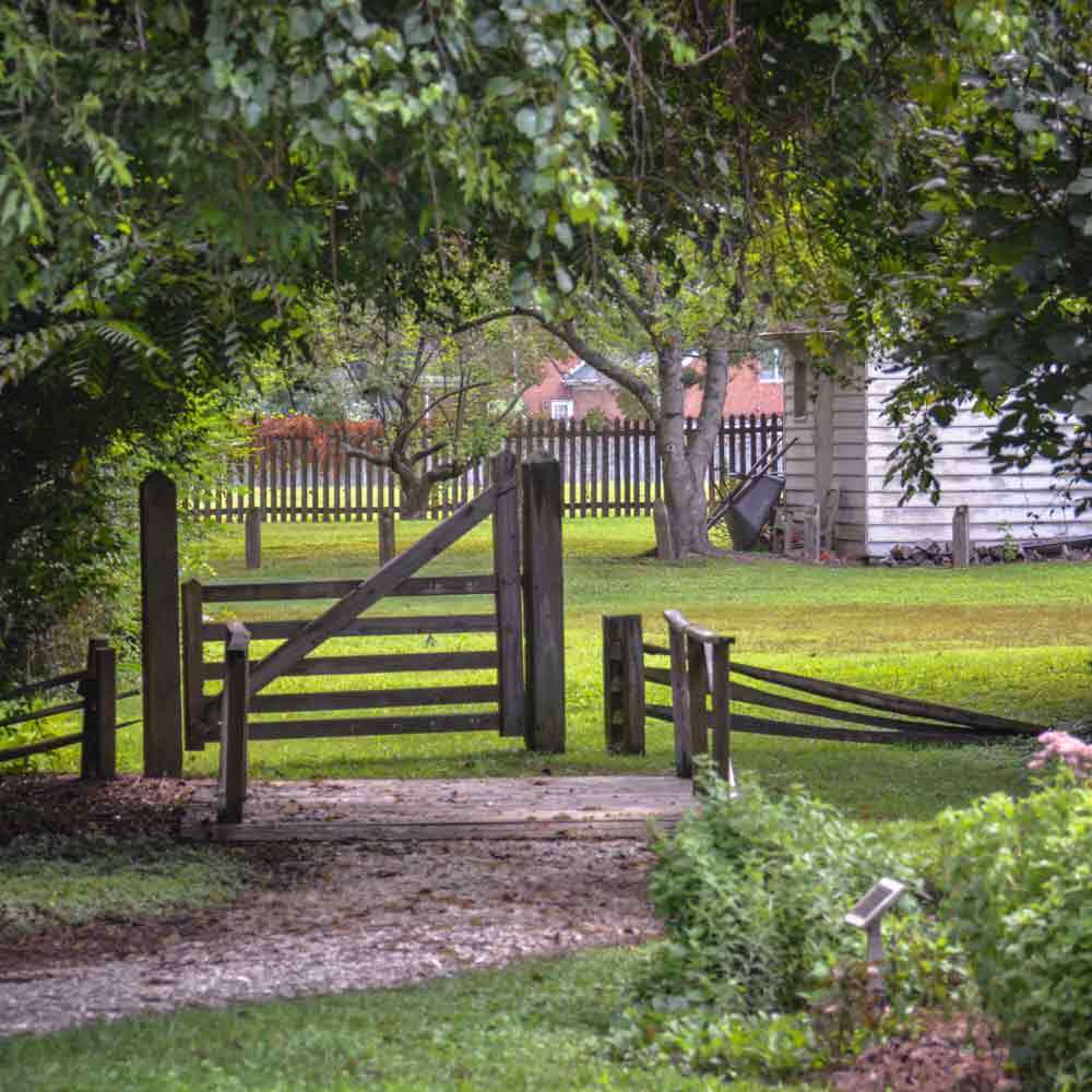 Lynnhaven House Gate and Shed